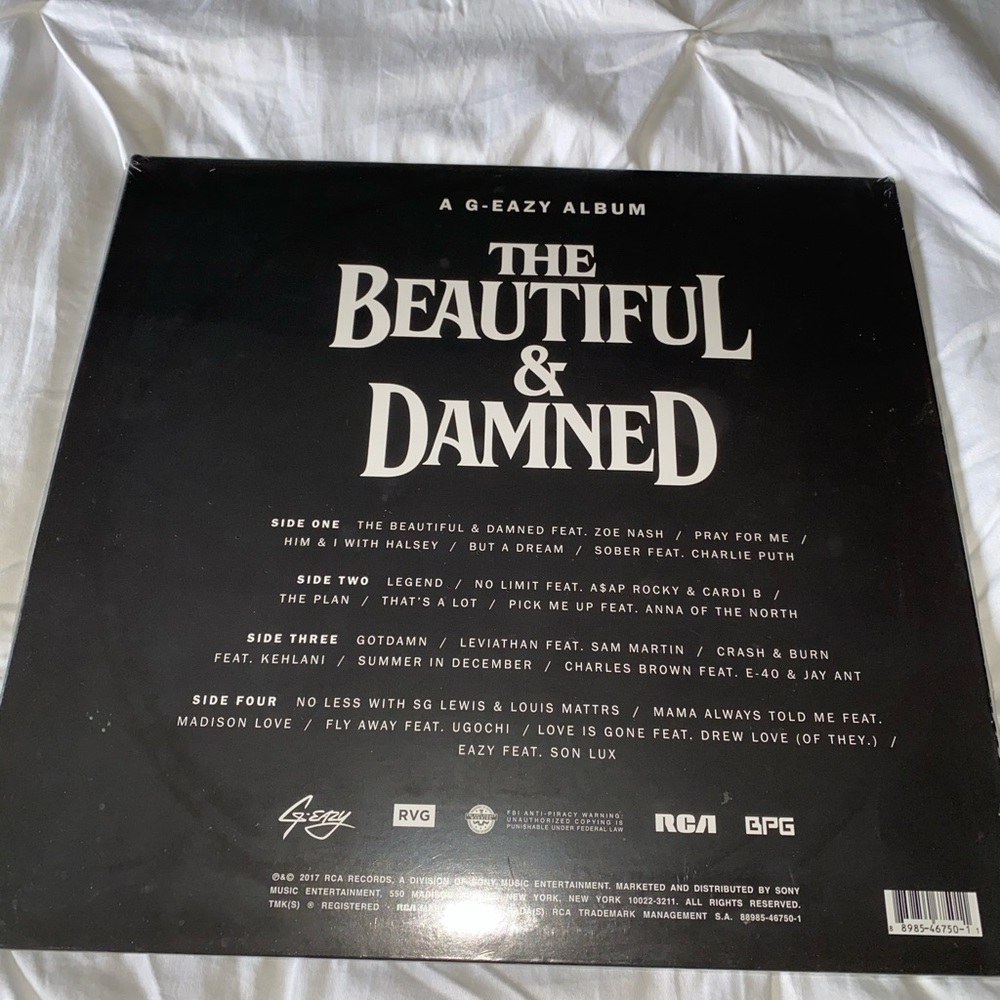 The Beautiful and Damned record by G Eazy